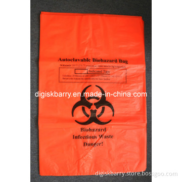 Red Autoclavable Bag for Biohazardous Waste